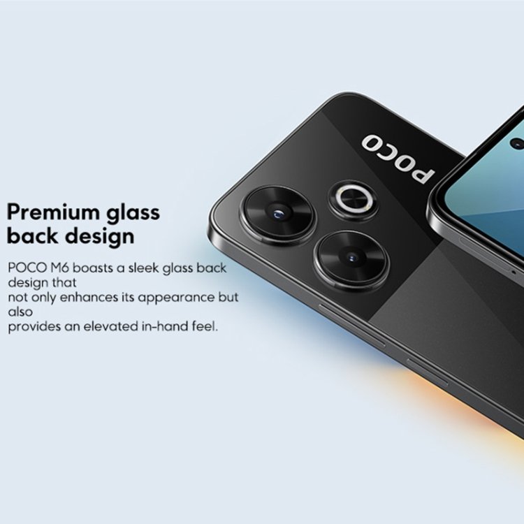 2024 newest Xiaomi POCO M6 Global version smart phone 8GB+256GB 5000mAh Battery 6.67 inch mobile smart phone