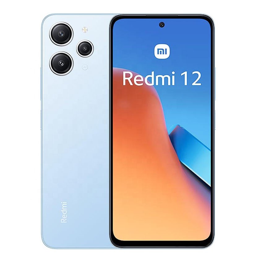 99% Brand New Unlocked for Xiaomi Redmi 12 128GB 256GB Used Mobile Phone Global Version Wholesale A+ Grade Smart Phone Original