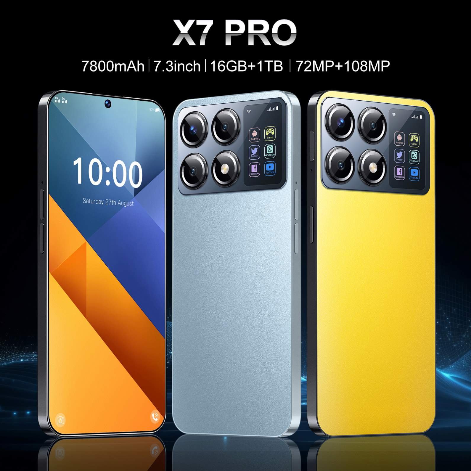 Innovative Wholesale 5G Android Mobile Phone Dual Sim Card 16Gb Memory 1TB Phone With Great Price