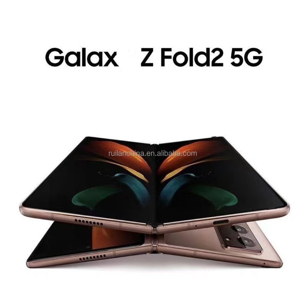 Wholesale Fold2 5G smart mobile Phone Original For Samsung used unlocked z fold 2 3 4 5 5G 12+256G 512G