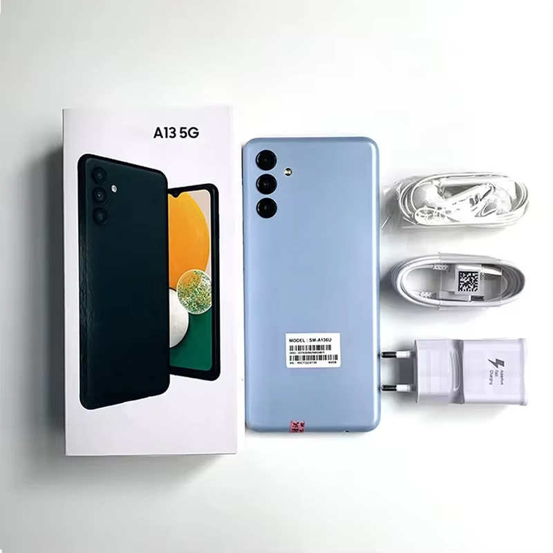 Cheap A13 Fast Ship Unlocked Android Mobile Phone Fingerprint Used Mass Storage Wholesale