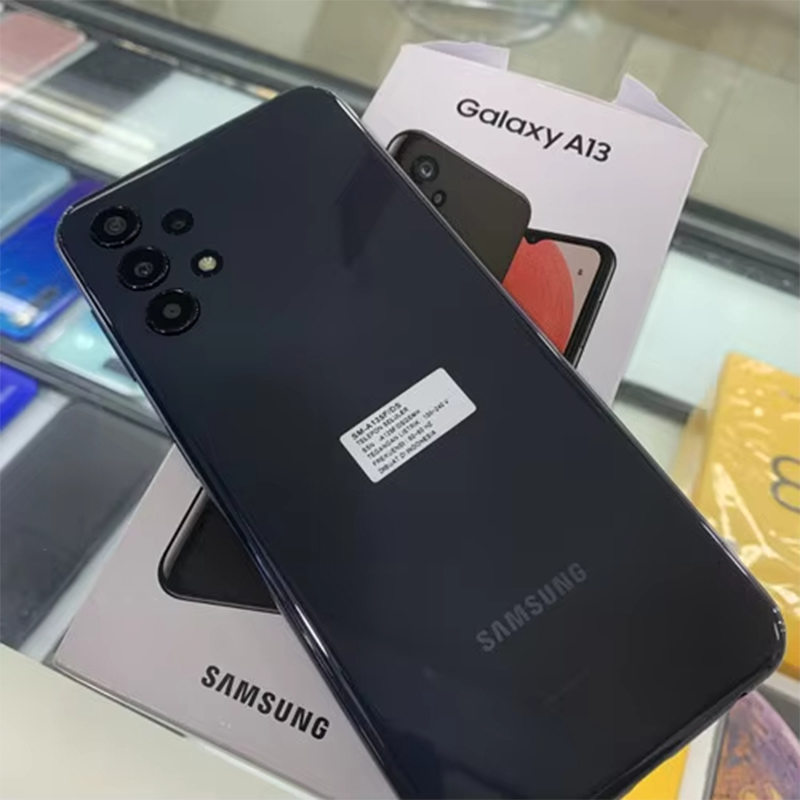 Cheap A13 Fast Ship Unlocked Android Mobile Phone Fingerprint Used Mass Storage Wholesale
