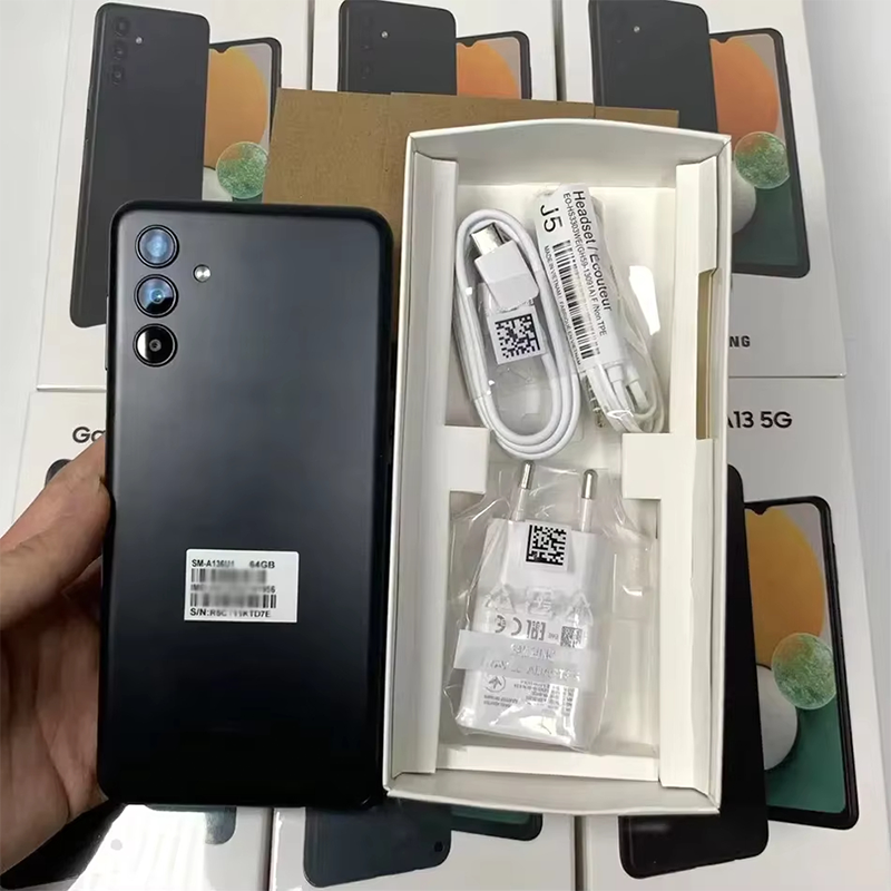 Cheap A13 Fast Ship Unlocked Android Mobile Phone Fingerprint Used Mass Storage Wholesale