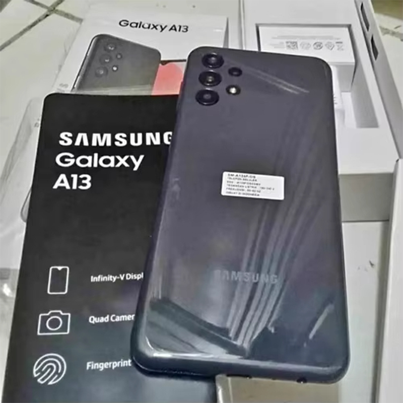 Cheap A13 Fast Ship Unlocked Android Mobile Phone Fingerprint Used Mass Storage Wholesale