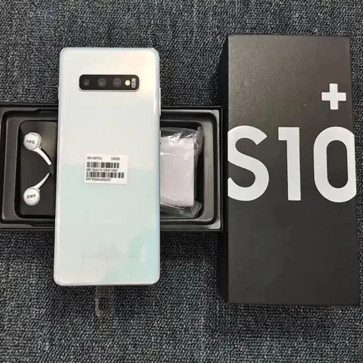 Wholesale used mobile phone for Samsung s10+ large capacity memory High quality 4g5g best-selling smartphone fast delivery
