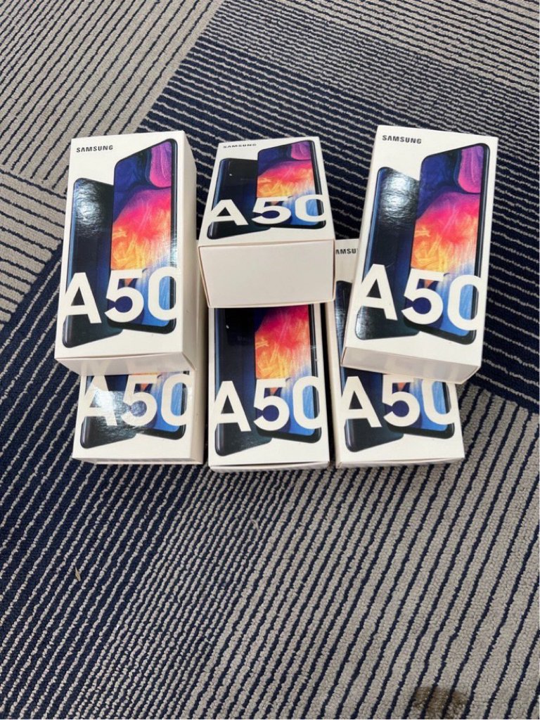 For Samsung Electronic Smartphone A50 Used Cheap Phone 64GB 128GB Dual Sim Second Hand Wholesale
