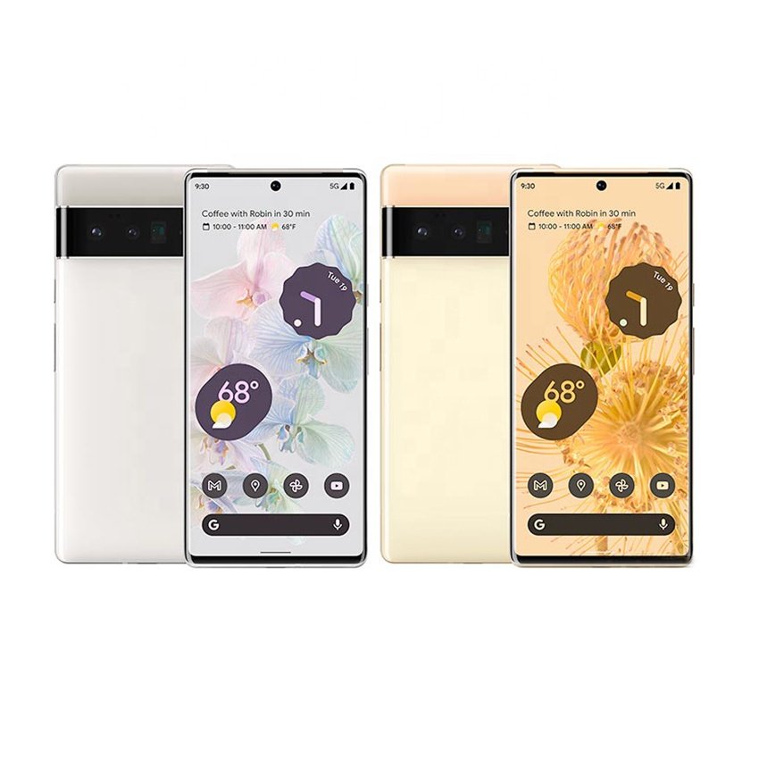  Original Unlocked Mobile 6.7 inch 12GB+128GB/256GB pixel 6 6A 6pro Used Mobile Phones for Google phone