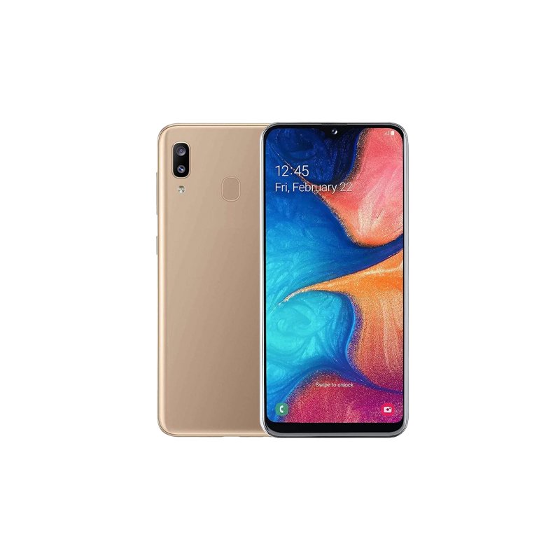 Wholesale Cheap Refurbished Used Mobile Phones for Galaxy A20 32G Original 99% New Dual SIM Smartphone A205