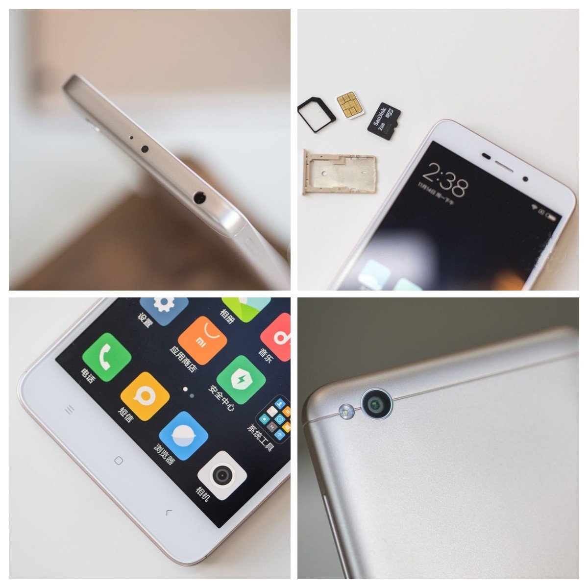 Wholesale Original Xiaomi Redmi 4A 2+16GB Android Smart Phone 4G Lte Used Phones For Sale