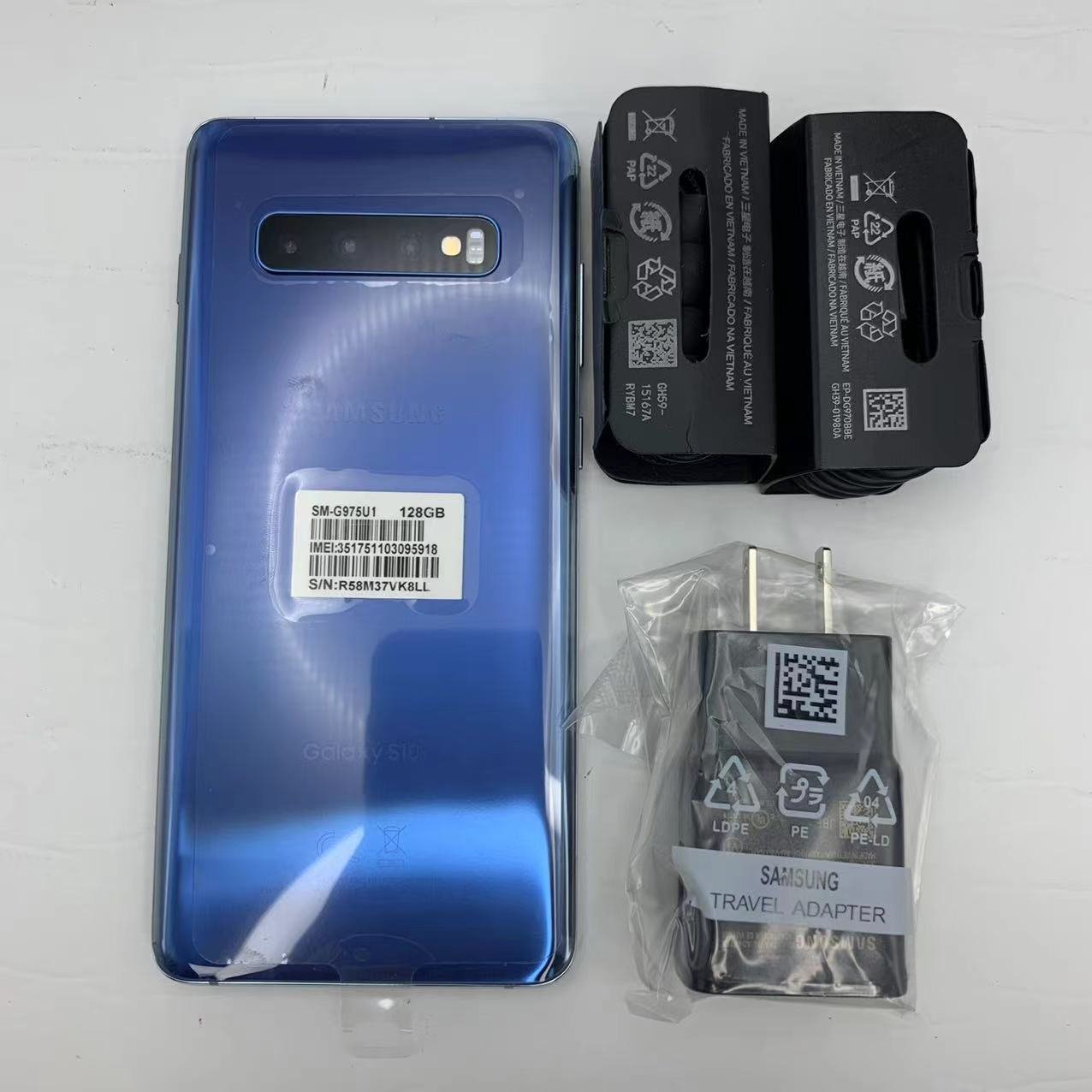 Wholesale for Samsung Used Phone S10 S10 plus Unlocked USA Version Smartphone Mobile Phone