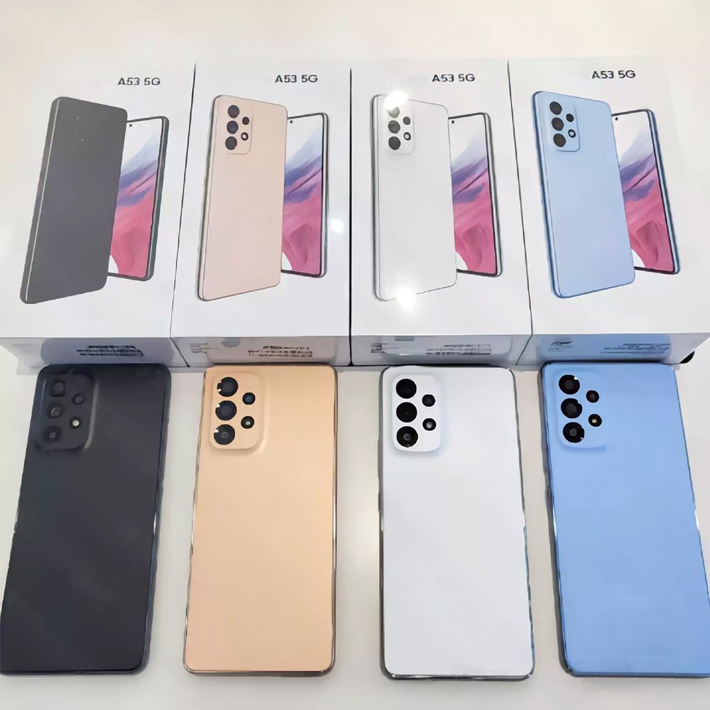 US version 1SIM original For Samsung A53 5G smartphone cellphone unlocked Android A14 A15 A54 used mobile phone