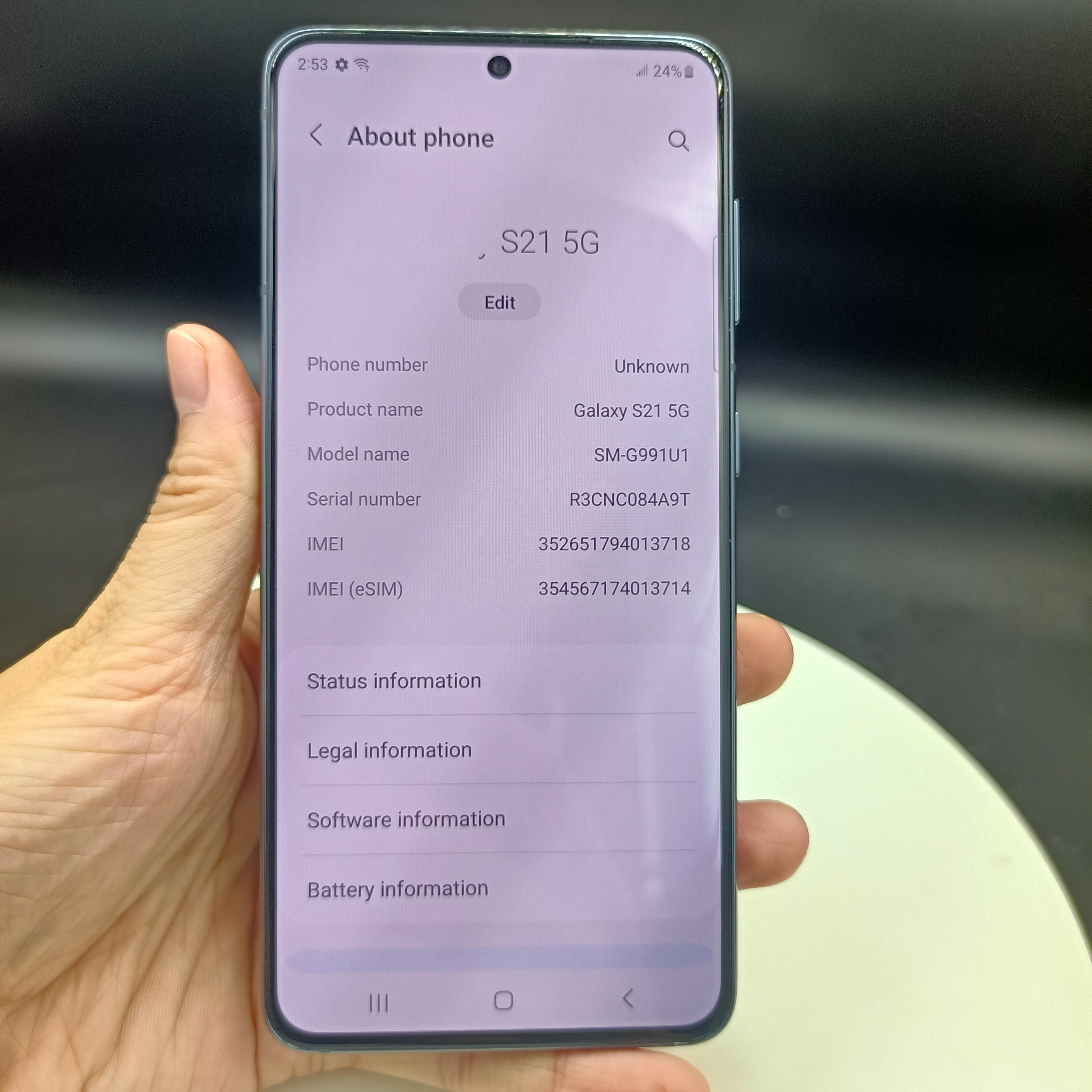 High quality US version used mobile phone For Samsung S8 S9+ S10 S20 S21 S22 S23 ultra smartphones