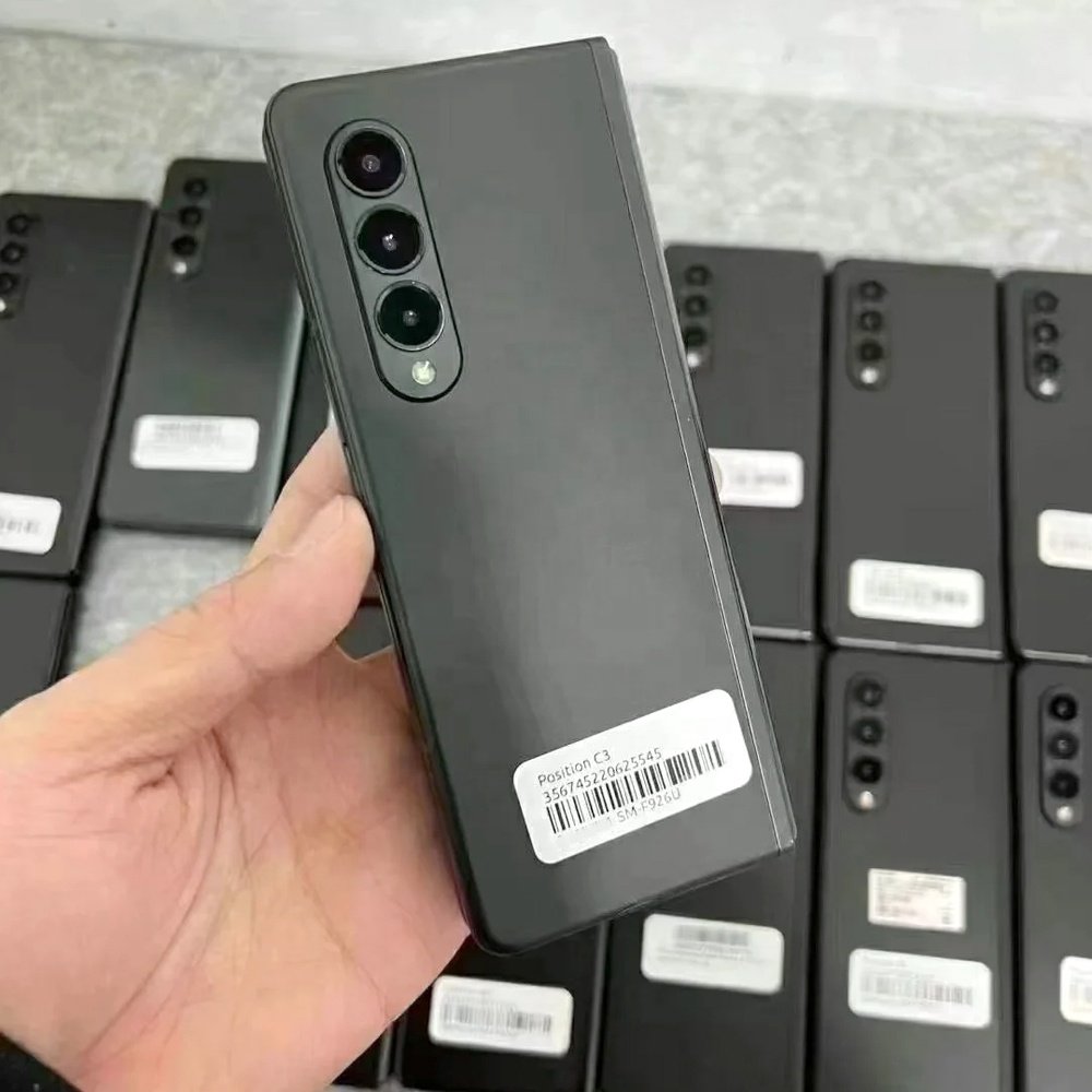 Original 98% New folding smartphone For Samsung Z Fold 3 5G Android celulares used mobile phone 256GB unlocked
