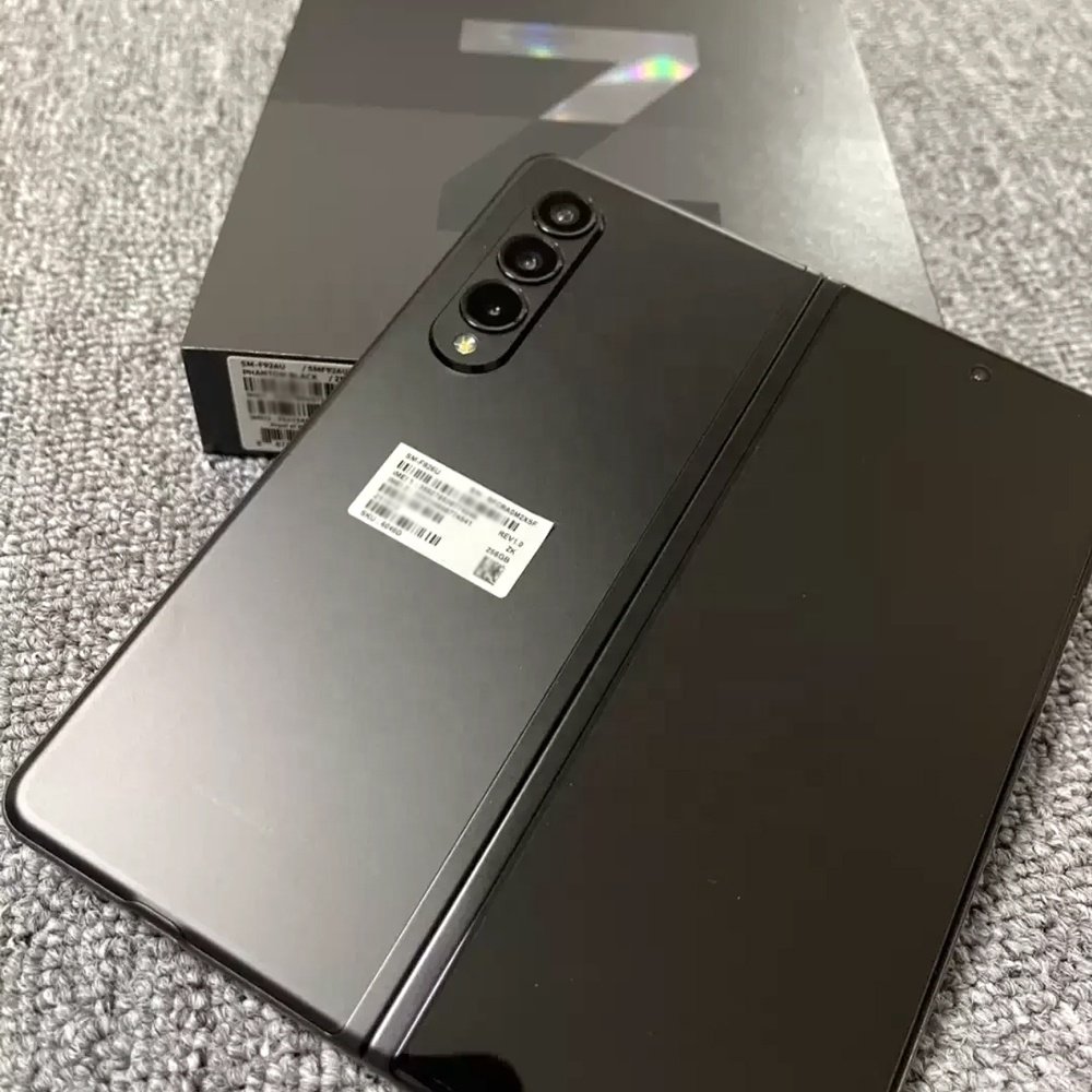 Original 98% New folding smartphone For Samsung Z Fold 3 5G Android celulares used mobile phone 256GB unlocked
