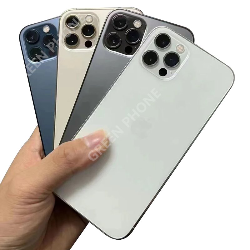 Used Mobile Phones Wholesale I12 Phone Pro 128GB 256GB 512G Wireless Charging US Version 5G Smartphone