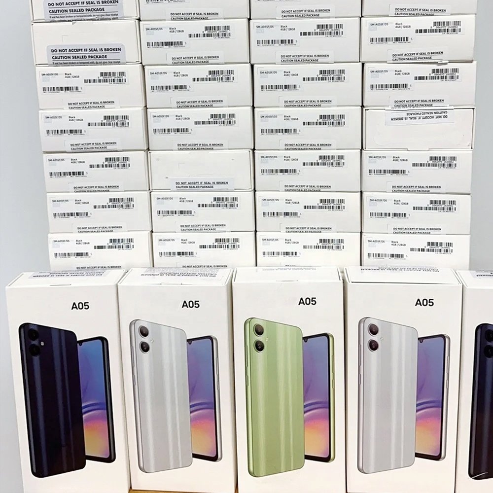 99% New original used mobile phone For Samsung A05 64GB 2SIM EU version smartphone cellphone Android unlocked A04 A15