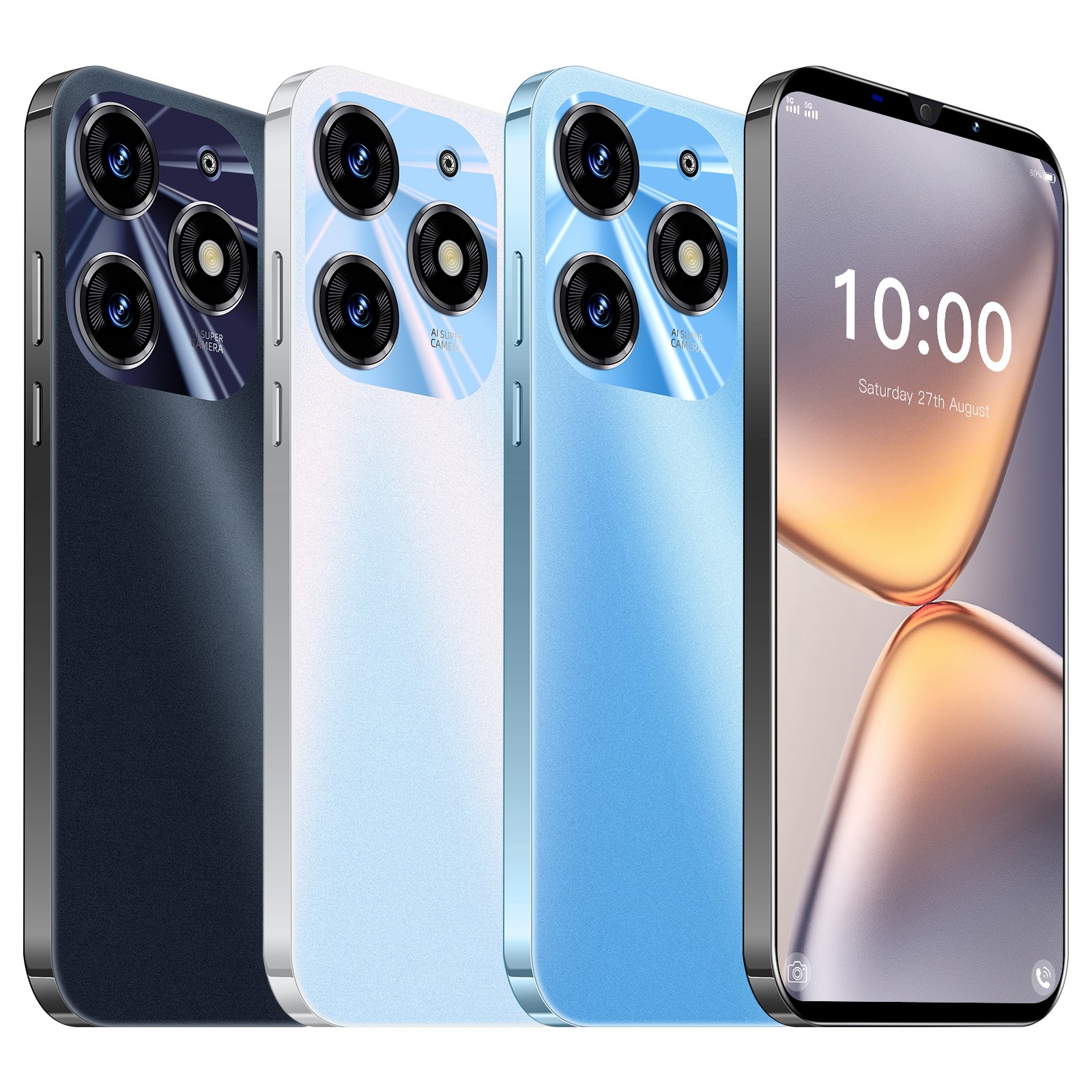New Design Mobile Original Tecno Spark 10 Pro10-core 6.5-inch Hd+ Smart Phone 5g Android 1gb+16gb Cell Phone Mobile Phone