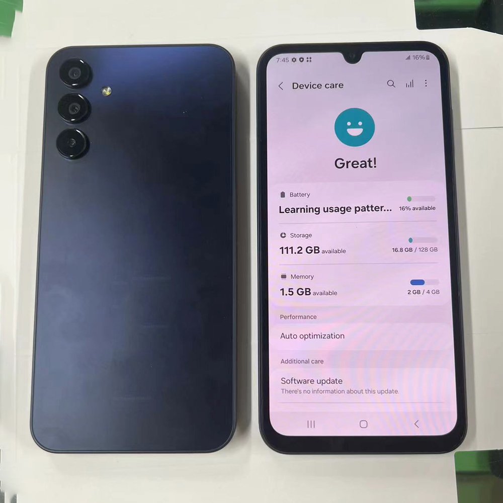 98% new used phone For Samsung A15 5G 64GB 1sim original unlocked telefones wholesale A13 A14 A23 second hand mobile phones