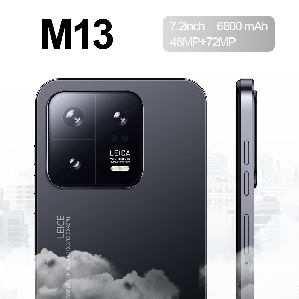 Smart cheap mobile phone manufacturers wholesale M13 7.2 inches 8 million pixels 2+16 Android 8.1 all-in-one machine