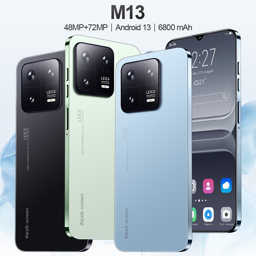 Smart cheap mobile phone manufacturers wholesale M13 7.2 inches 8 million pixels 2+16 Android 8.1 all-in-one machine