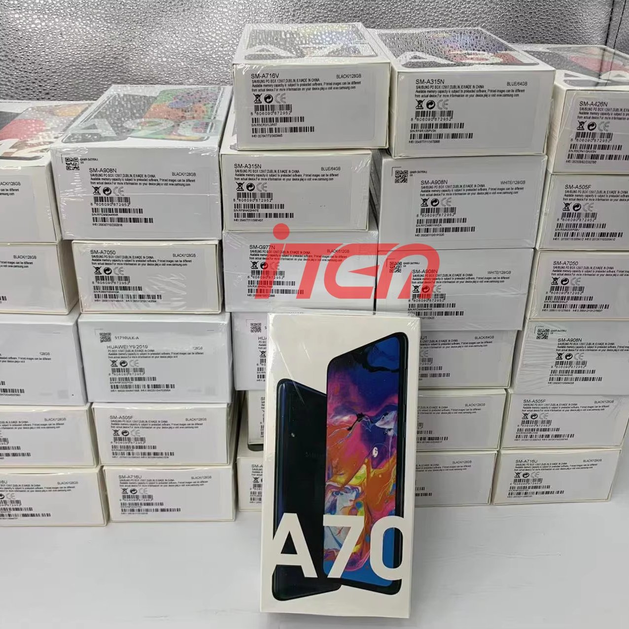 Original 99% new A70 A71 Used Mobile Phone 6.7 inches 128GB 2SIM Unlocked Phone for Samsung A71 A70