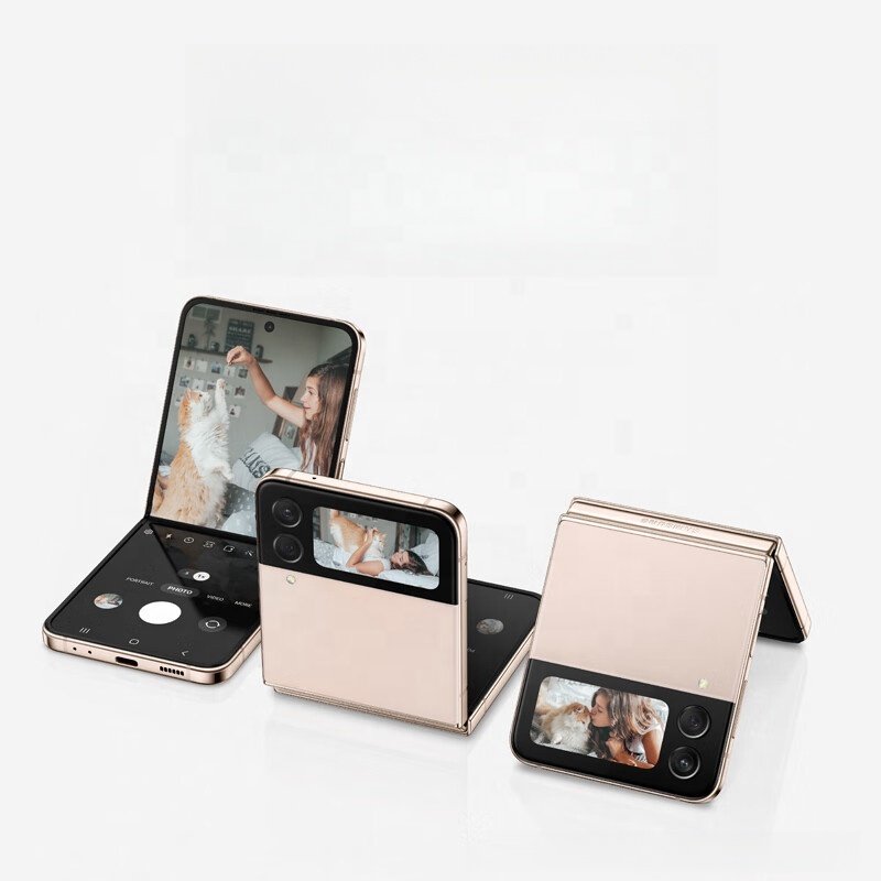 For Z Flip 4 phone mobile foldable Global version 6.7" 3700mAh Folding screen Unlocked Original used A+ 5G smartphone