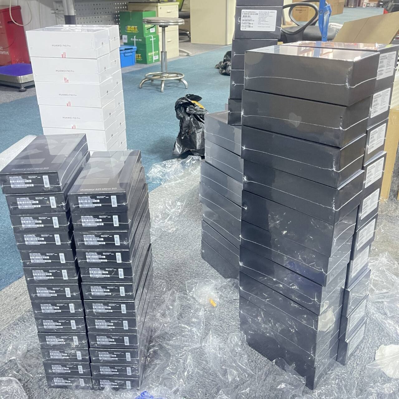 For Huawei P30 P40 P50 P60 Pro 5G Used Mobile Phone 8GB/512GB Fingerprint Unlocked 99 New Android Smartphone Harmonyos Phones