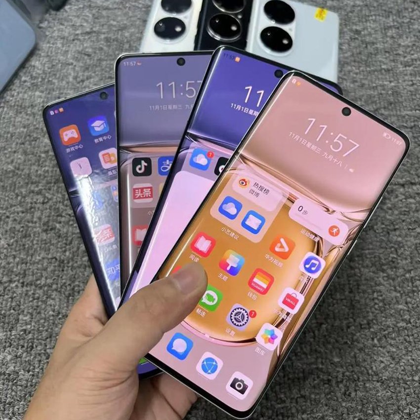 New Arrival Original for huawei p50 pro Large Screen Dual Card Dual Standby Face Recognition Android Cheap Cell Mobile Phones