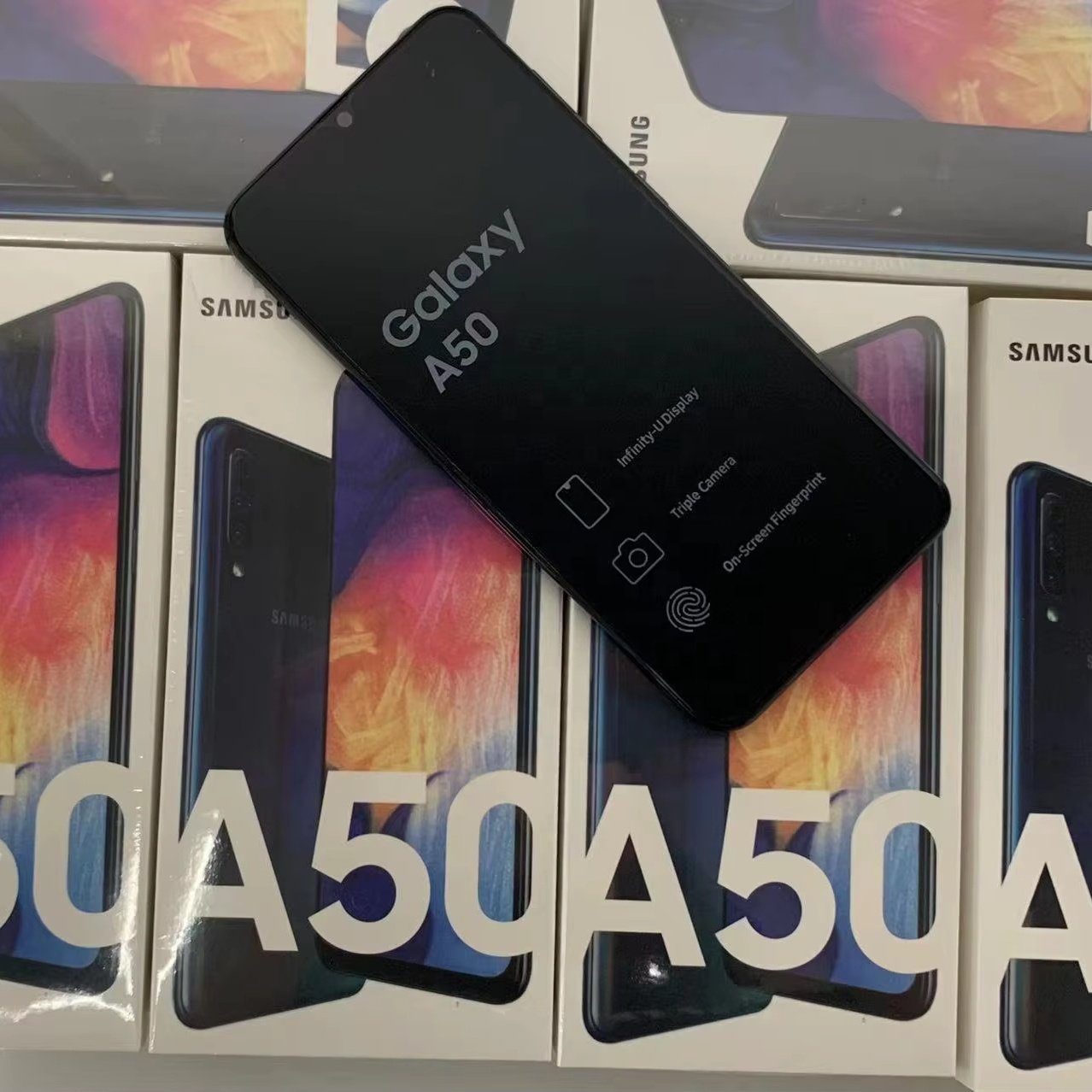Wholesale Low Price Unlocked Original Smart Phones 64GB 128GB For Samsung A50