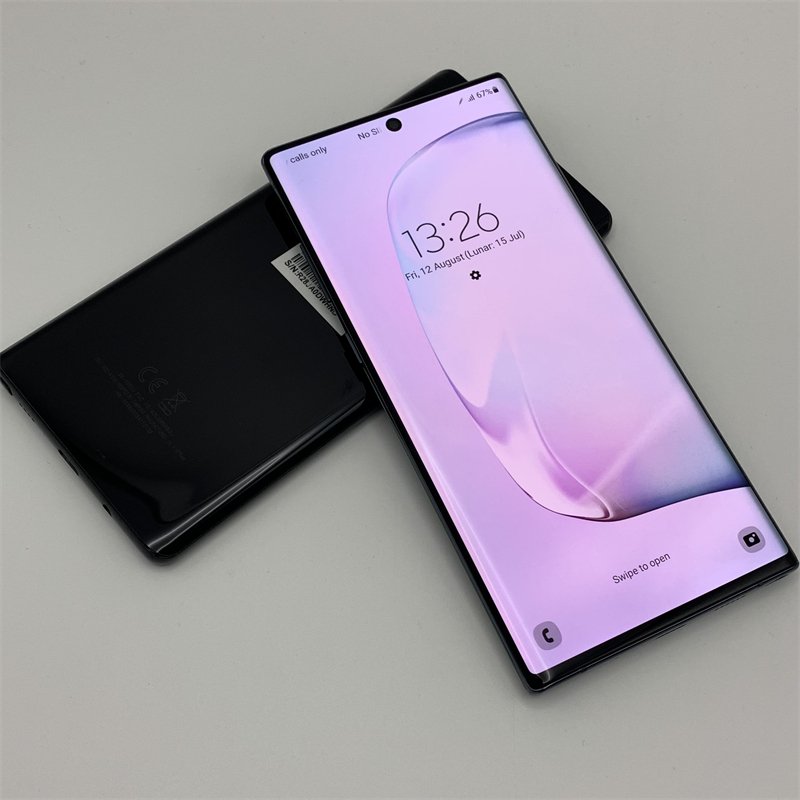 Original global version mobile phone For Samsung Note 10+ smartphone Dual SIM Note 10 + mobile phone