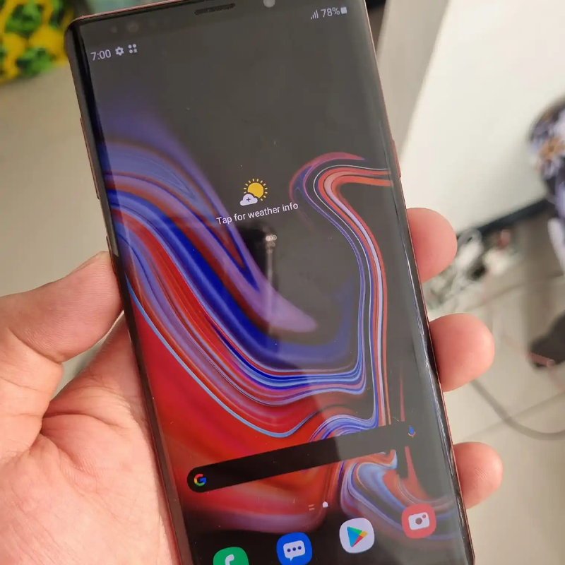 In Stock Phone Wholesale Used Phone Note9 A Level Dual Sim 512GB Android System