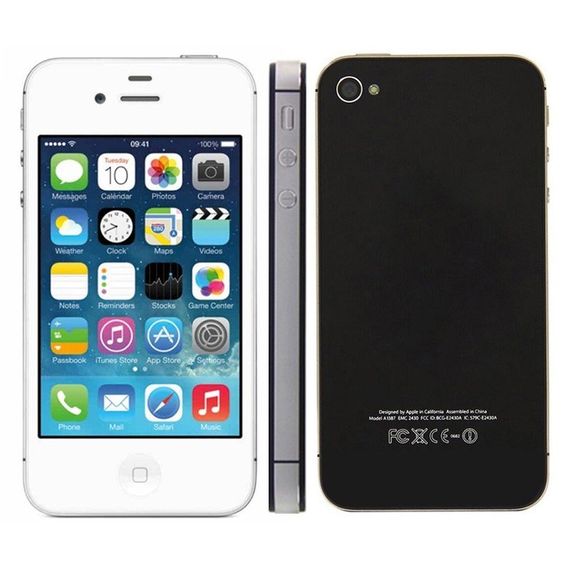 Original 99% Used Mobile Phones Smartphone second hand For Iphone 4s + 16G unlocked Iphone