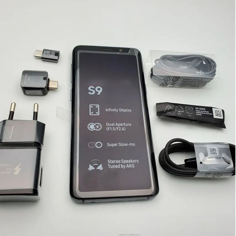 Wholesale Unlocked Used Mobile Phones Android cellular phones Smartphones For sam sung s 9 plus s9 s9+