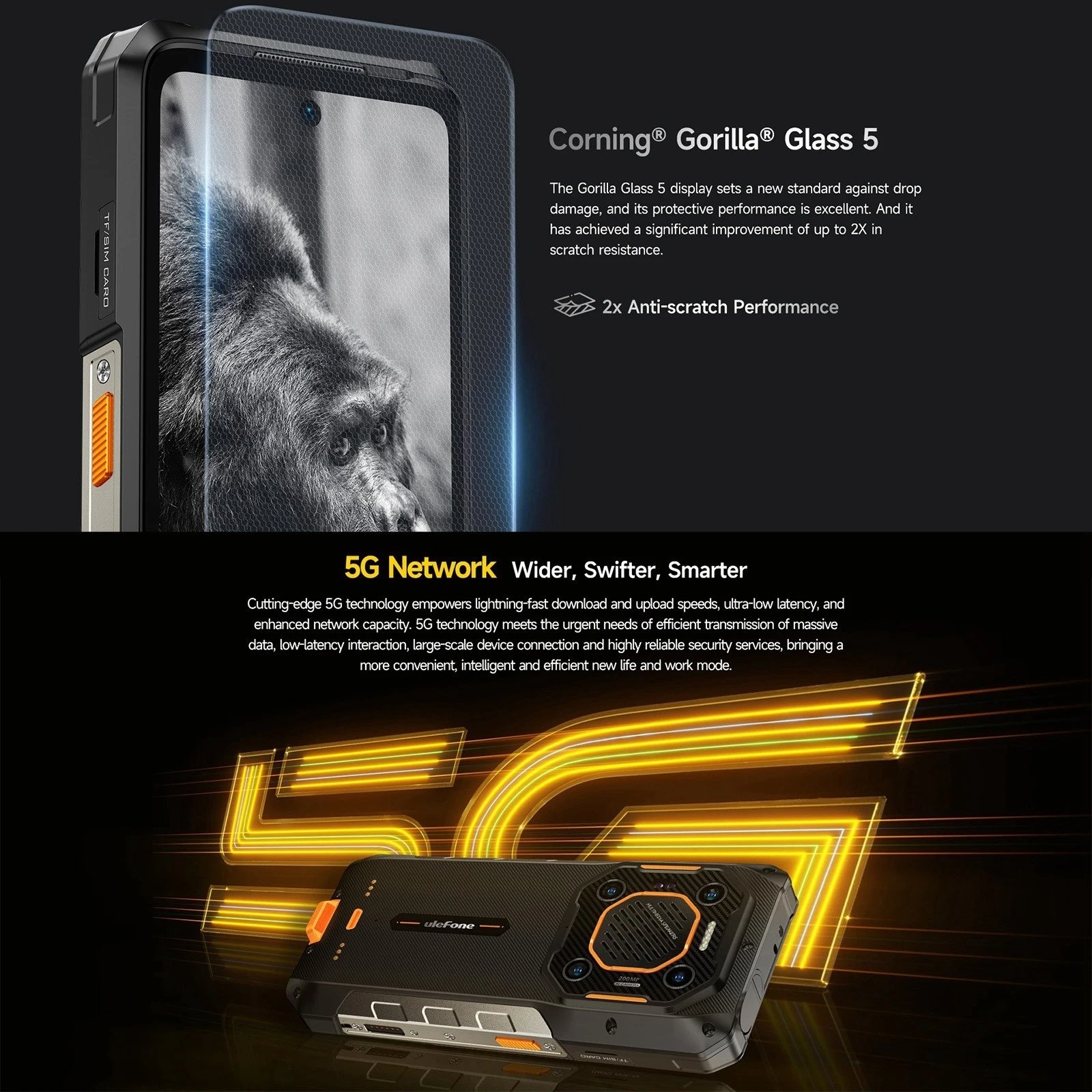Ulefone Armor 26 Ultra 5G mobile phones 3g&4g smartphone 6.78" smart phone 5g smartphone 120W 15600mAh 24GB 512GB Rugged Phone