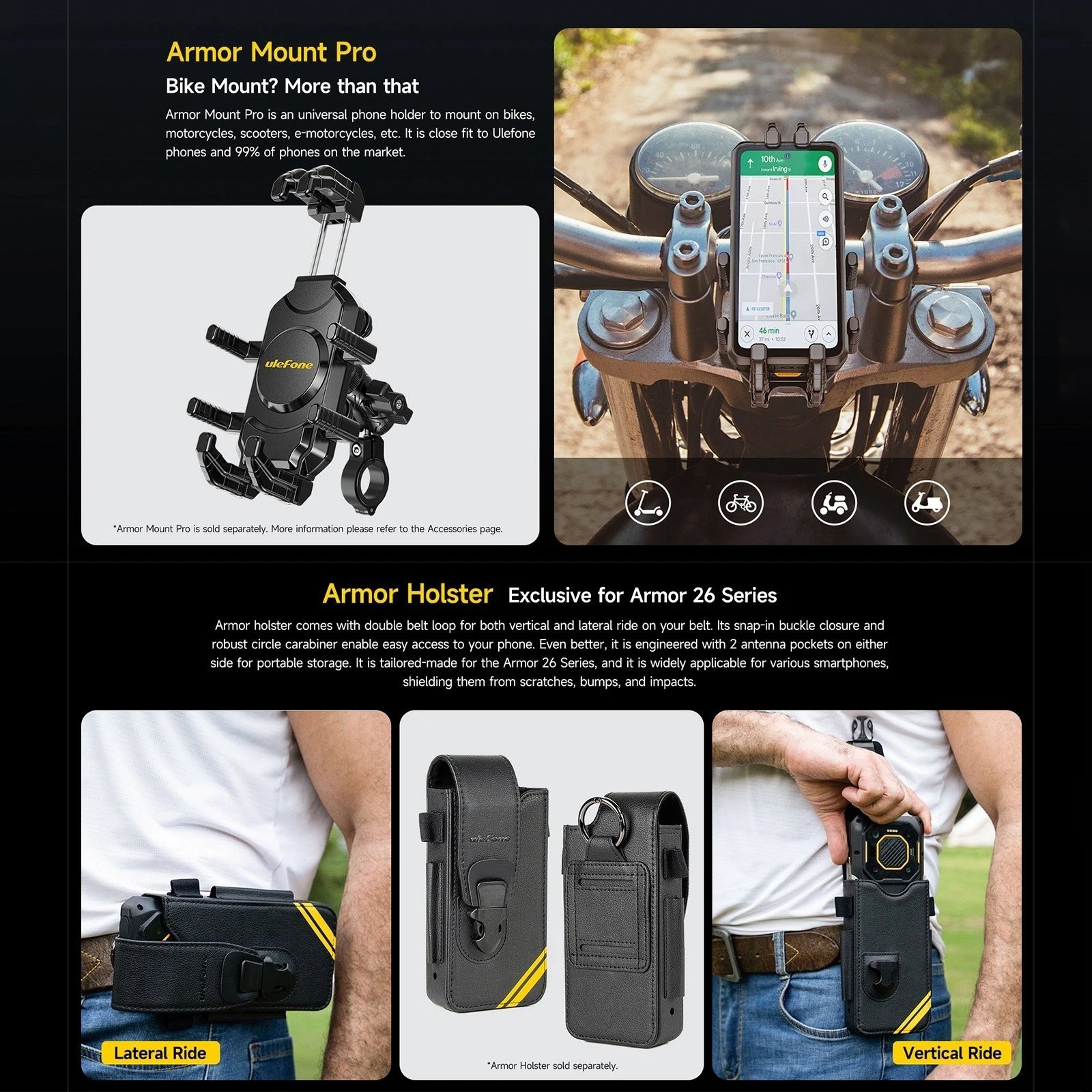 Ulefone Armor 26 Ultra 5G mobile phones 3g&4g smartphone 6.78" smart phone 5g smartphone 120W 15600mAh 24GB 512GB Rugged Phone