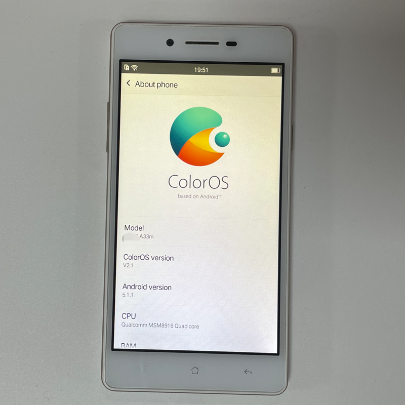 Wholesale Cheap very low price Original Unlock 5.0 inch16GB Android Used Mobile Phones 4G smartphones for OPPO A33