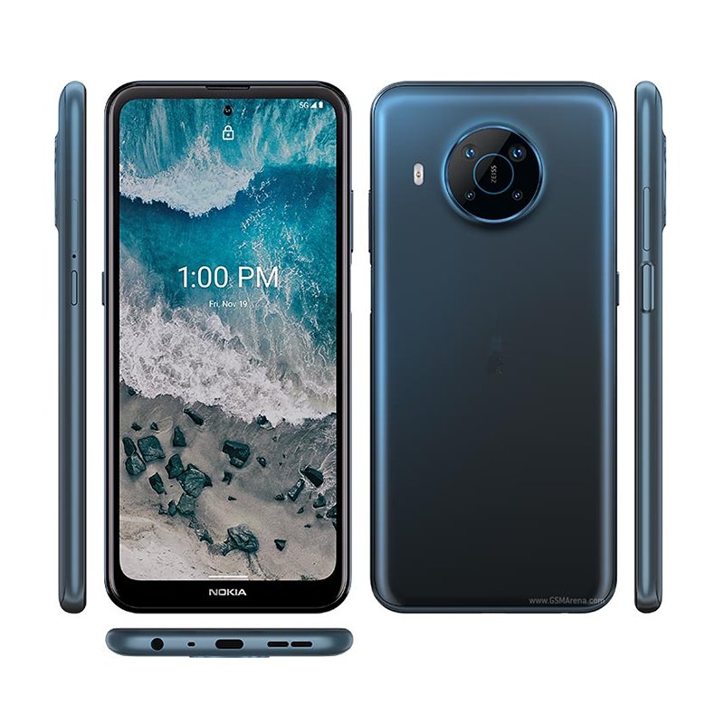 Low price Android 11 Used Original refurbished phone 99% new usado telefones celulares for Nokia X100 128GB Mobile Phone