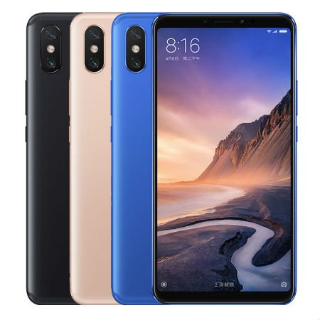 Mi Max 3 Mobile Phone 6.9 Inch 4G LTE 6GB 128GB Celular Android Phone 5500mAh Mobile Phone