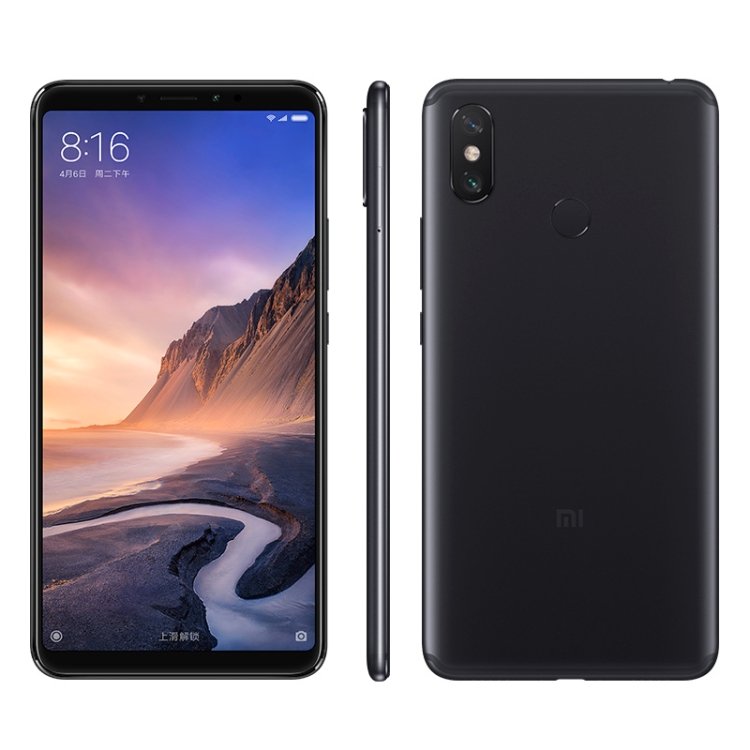 Mi Max 3 Mobile Phone 6.9 Inch 4G LTE 6GB 128GB Celular Android Phone 5500mAh Mobile Phone