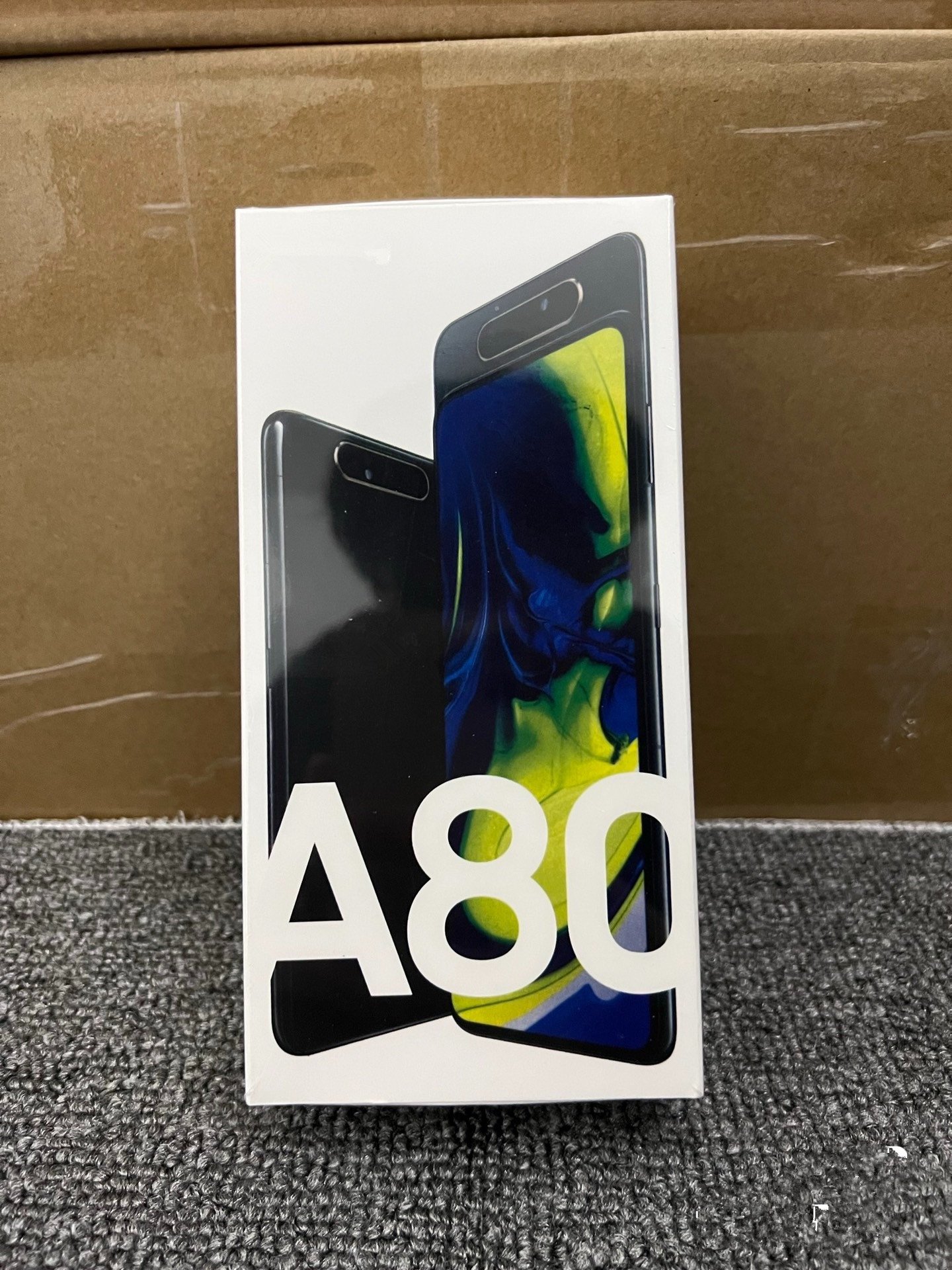 Wholesale celulares original used mobile phones unlock 5G smartphone for Samsung Galaxy A80 A805F Global Version Smart phone 5G