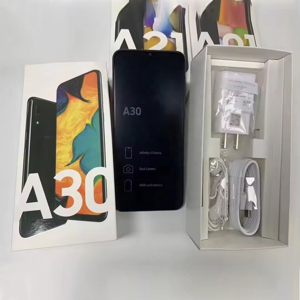 EU version unlocked For Samsung A30 32GB 2sim original used mobile phone Android cheaper A10 A12 A50 smartphone second hand