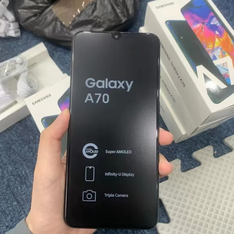 Used smart phones original smartphone used shenzhen mobile phone market A series A70 4G 5G A22 A23 A30
