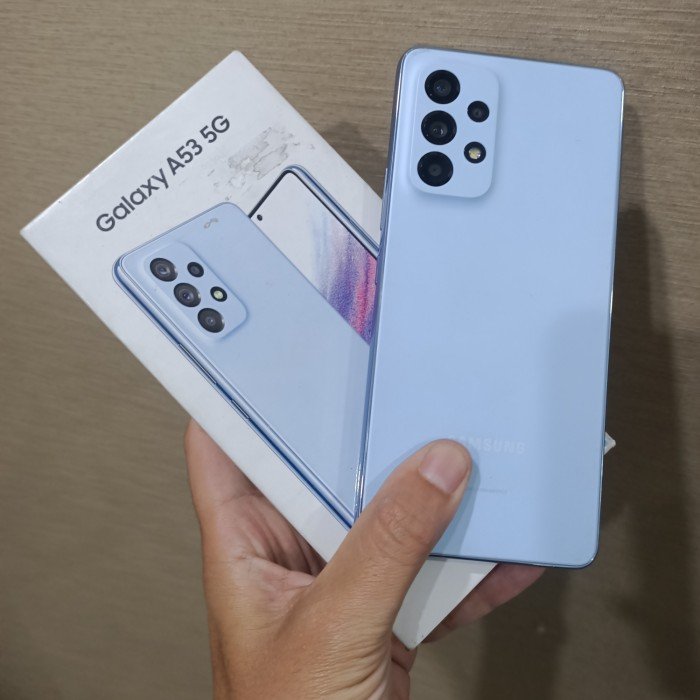 Mass Storage Hand Free Mobile Phone Fast Ship for Samsung Galaxy A53 Wholesale Used Mobile Phone