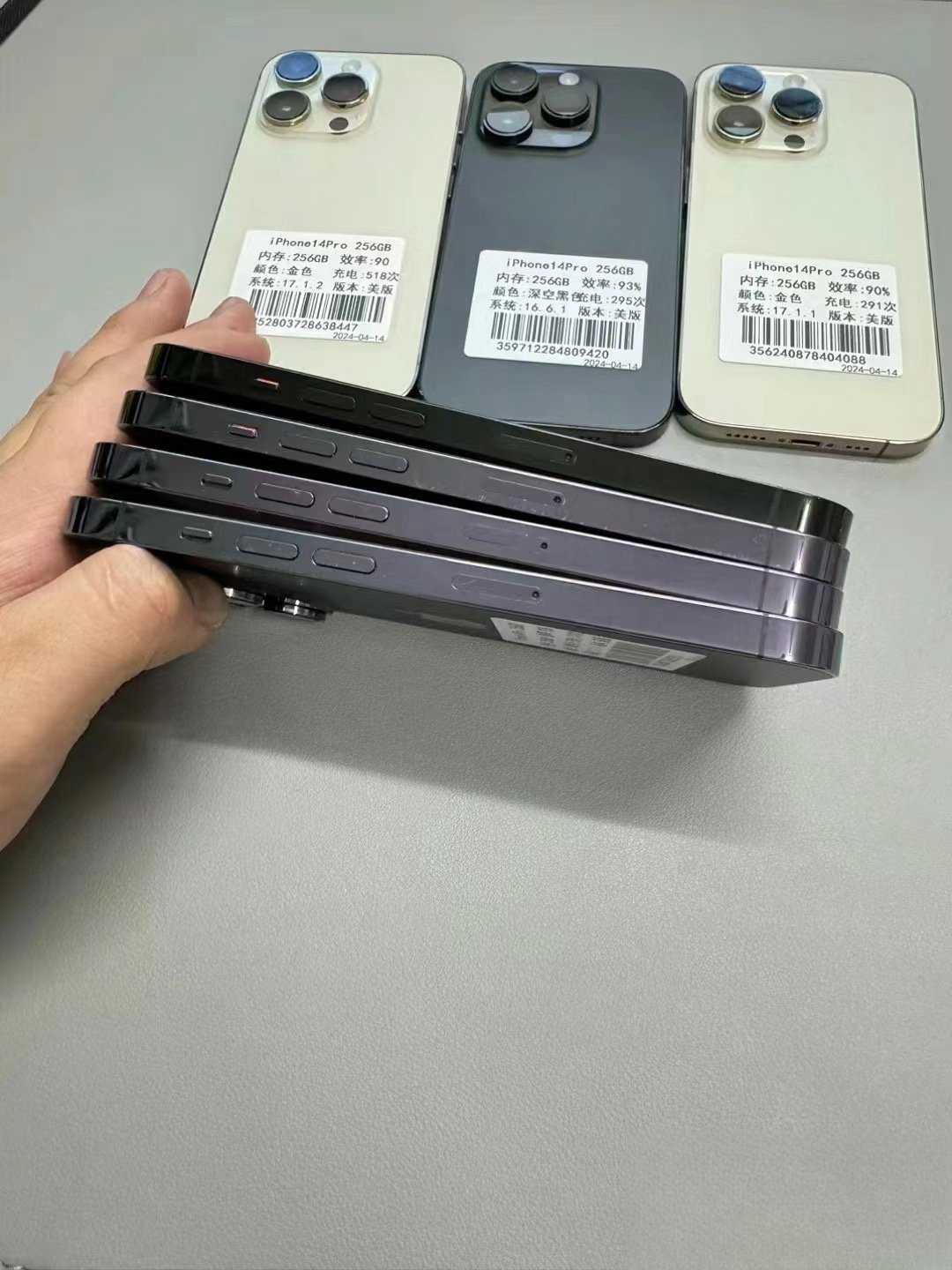 Wholesale Original 99new mobile phones for i phone 15 Pro max 14 pro max 11 12 13 pro max XS used mobile phone