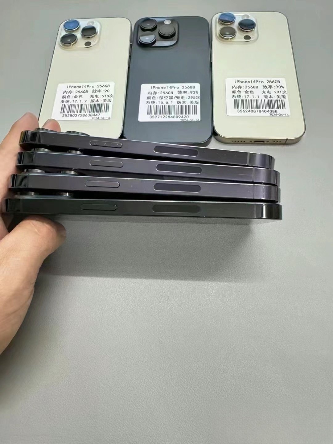 Wholesale Original 99new mobile phones for i phone 15 Pro max 14 pro max 11 12 13 pro max XS used mobile phone