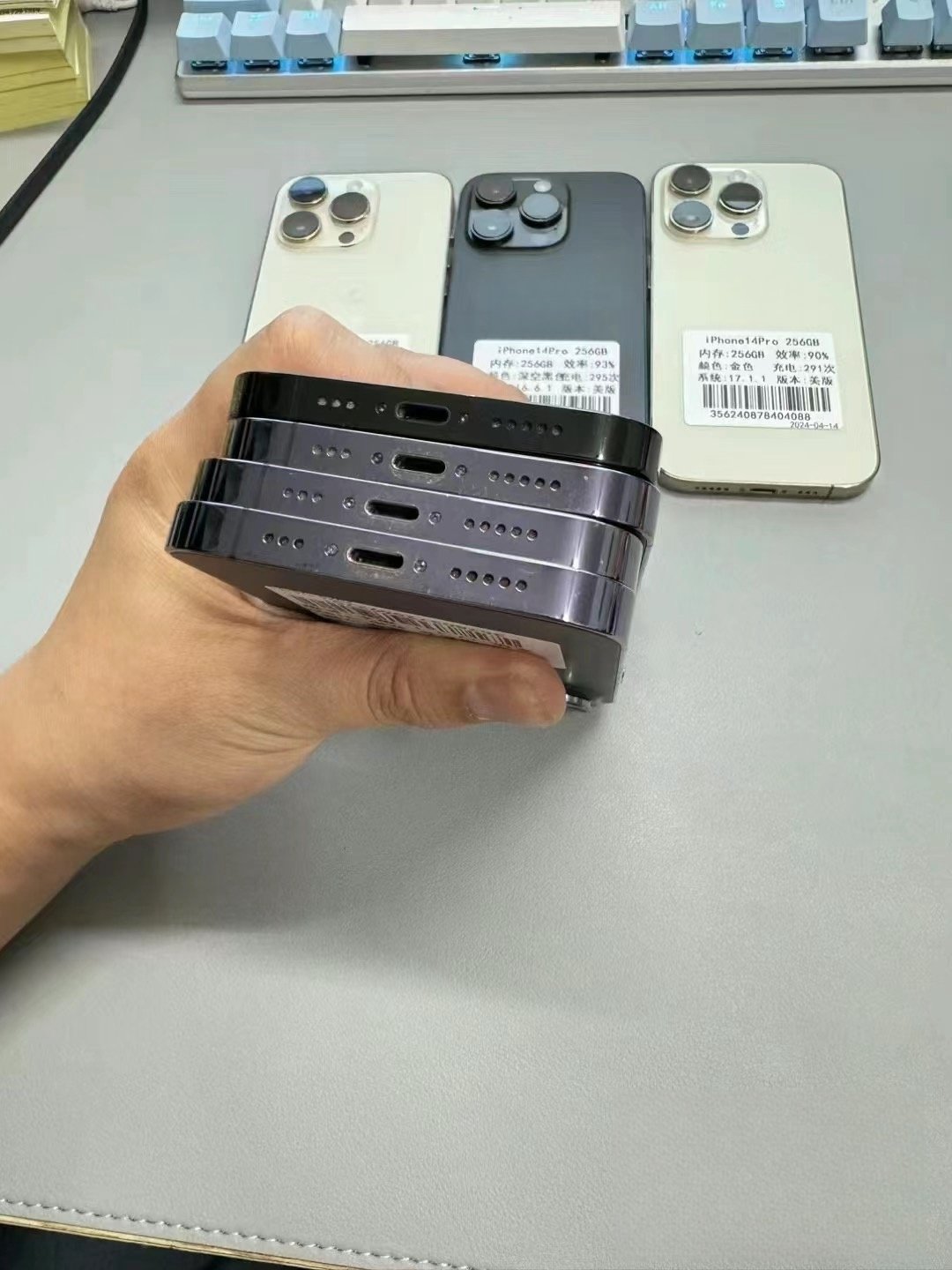 Wholesale Original 99new mobile phones for i phone 15 Pro max 14 pro max 11 12 13 pro max XS used mobile phone
