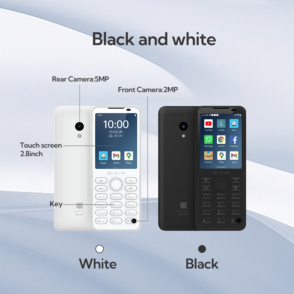 Global Cracked version duoqin F21PRO + plusAndroid 11 touch screen 4G smart mobile phone supports Google store Qin F21 PRO