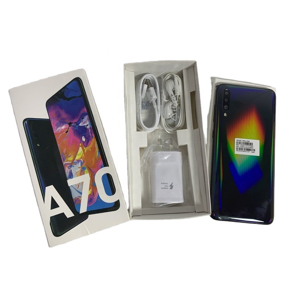 High Quality Unlocked 99%new Mobile Phones A70 128G US Version Wholesale Second Hand Cellphones For Samsung