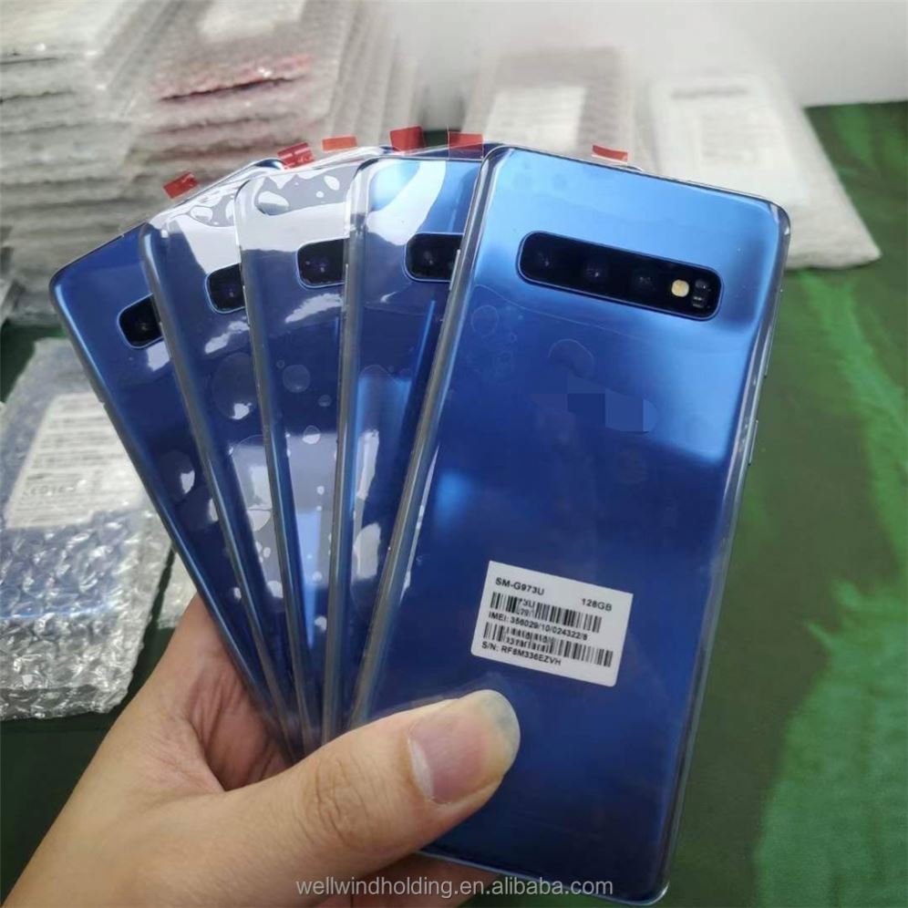 High Quality Original Unlocked Used Mobile Phones S10+ 128G US Version Wholesale Second Hand Cellphones For Samsung