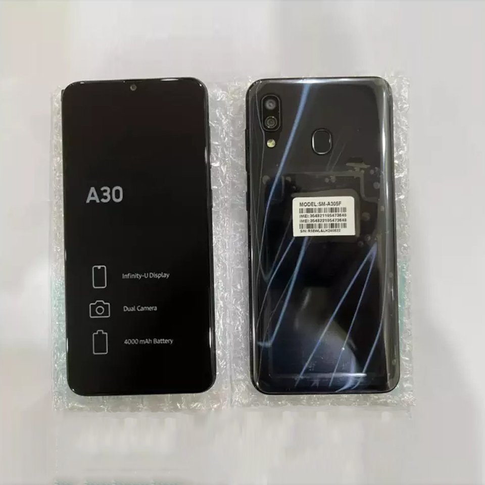 Original 4G smartphone EU version used mobile phone for Samsung A30 A30s A31 A32 telefons used phone